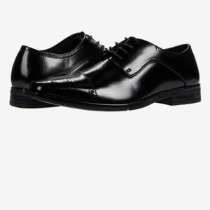 Stacey Adams kenway cap toe Oxford men's dress shoes size 9.5